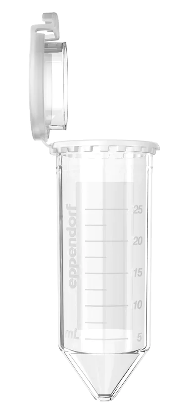 艾本德Eppendorf Conical Tubes 25 mL 帶鎖扣蓋 SnapTec?, 25 mL, 啟動套裝，4  個單離心管架，6  個轉(zhuǎn)子適配器，轉(zhuǎn)子孔可容納 50  mL 錐形管, P